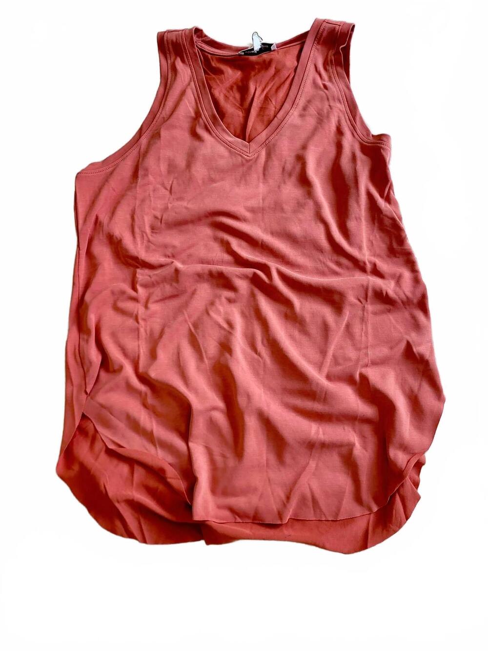 NEW ANOTHER LOVE women's ellis tank top in brick